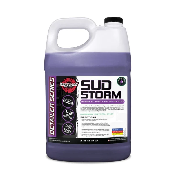 Sud Storm Wash, Wax, & Shampoo Galon